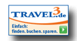 TRAVEL3 bietet alle Reiseveranstalter im Preisvergleich, verbunden mit einer einfachen Buchungstechnik. Vom individuellen Bausteinurlaub (nur Flug, Hotel, Mietwagen) �ber Kreuzfahrten, dem klassischen Pauschalurlaub bis zur Last Minute-Sparreise, bleibt kein Reisewunsch offen.